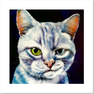 Smirky Cat Posters and Art